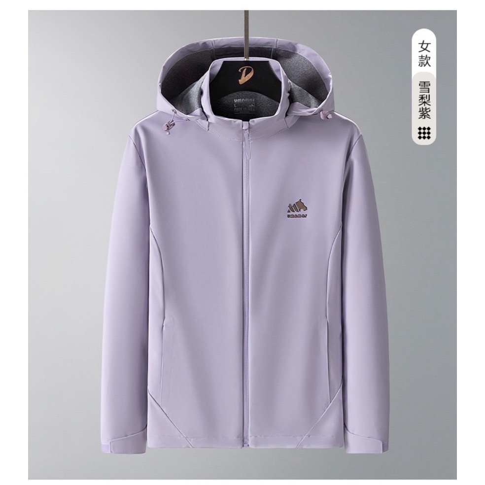 情侶款防風防水外套-規格圖11