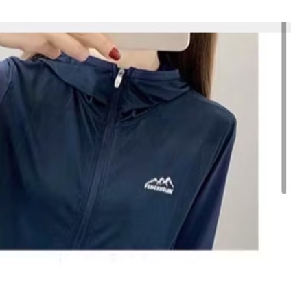 防曬外套 連帽防曬衣 冰絲外套 涼感外套 夏夏外套 男防曬外套 UPF防曬外套 輕薄防曬外套 情侶防曬衣 曙光機能運動品-規格圖8