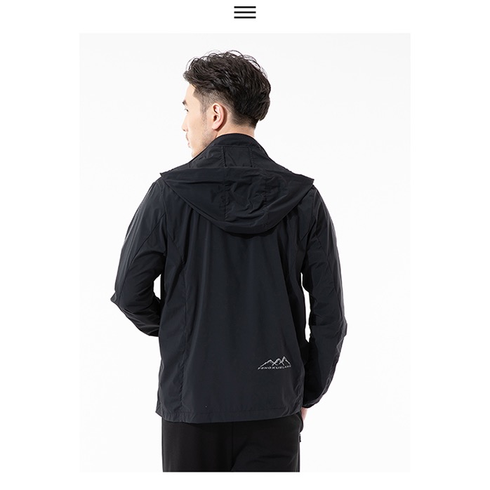 大尺寸防曬衣 涼感外套 輕薄外套 情侶外套 男款防曬外套 女款防曬外套 男100公斤內 女87公斤內 曙光機能運動品牌-細節圖8