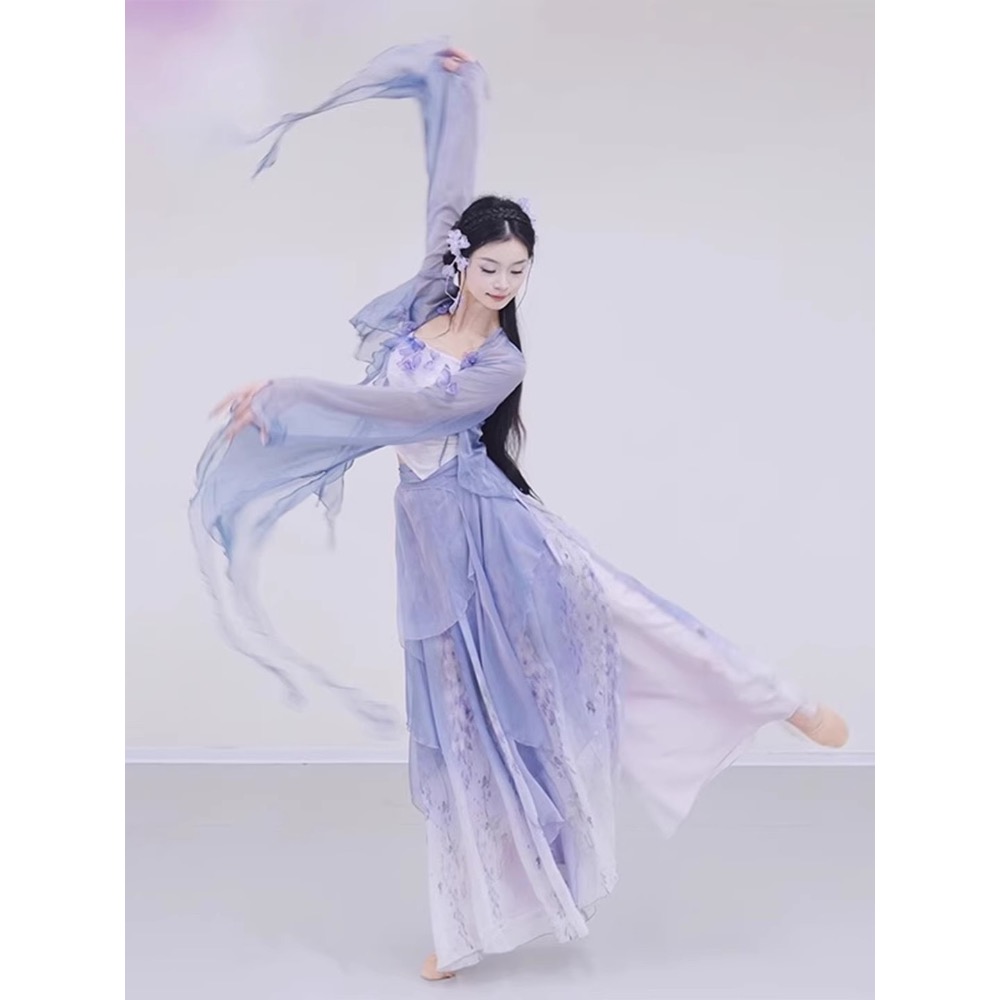 M)新古典舞衣漸變飄逸。 大全套-細節圖3