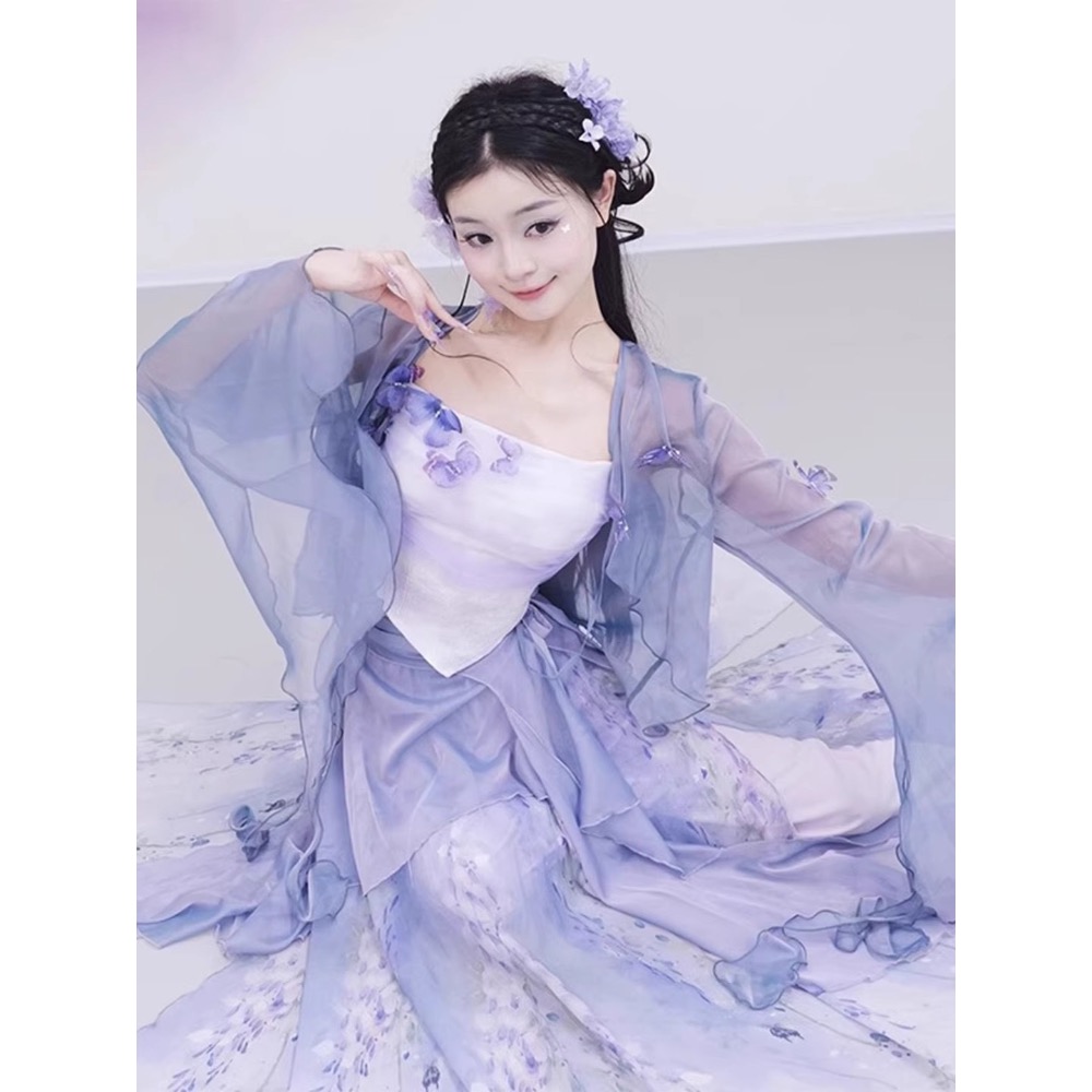 M)新古典舞衣漸變飄逸。 大全套-細節圖4