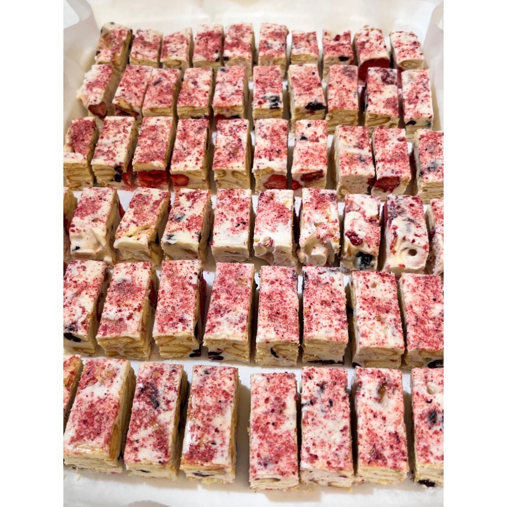 瑪尼手作「綜合莓果雪Q餅」雪花餅 無添加防腐劑色素 天然食材 草莓乾蔓越莓乾 秒殺零食-細節圖3