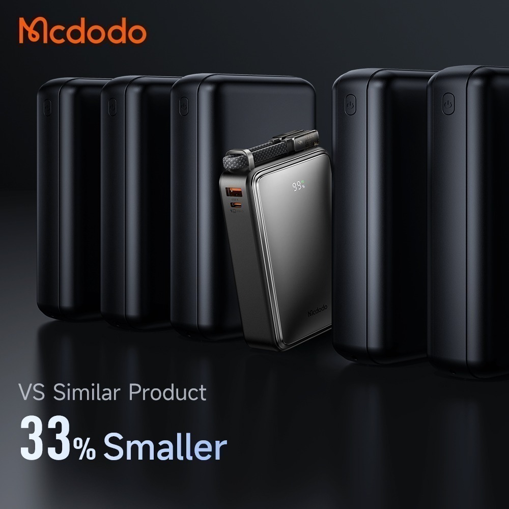 【限時購】Mcdodo 麥多多 20000mAh 急速 67W 3孔(2C1A)行動電源-細節圖2
