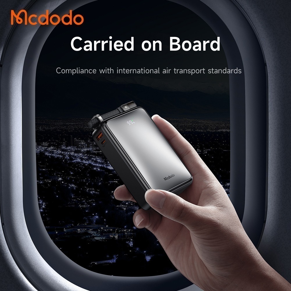 【限時購】Mcdodo 麥多多 20000mAh 急速 67W 3孔(2C1A)行動電源-細節圖8