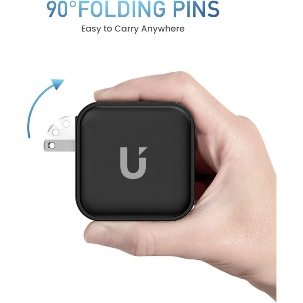 UKKO 100W GaN氮化鎵 4孔 (3C1A) 急充器 (雙色可選) 贈送PD 100W E-marker 數據線-細節圖7