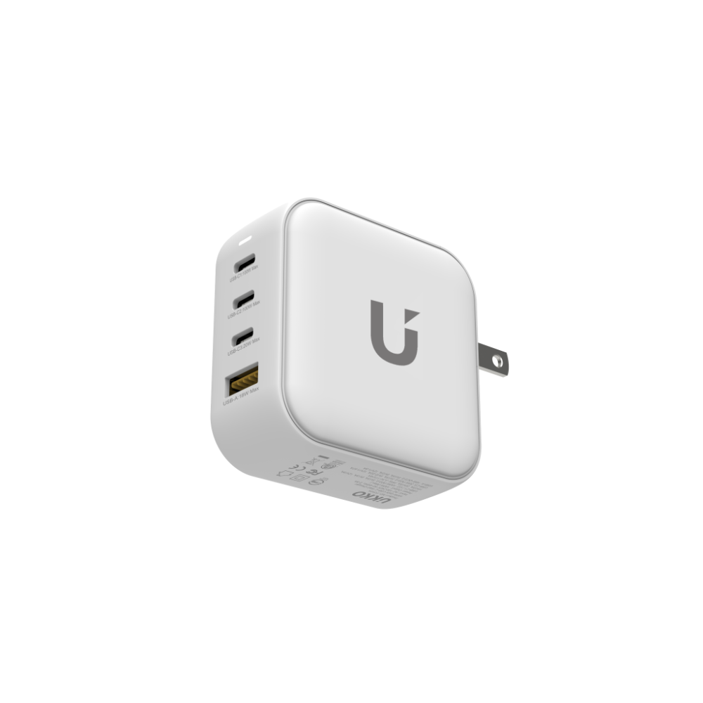 UKKO 100W GaN氮化鎵 4孔 (3C1A) 急充器 (雙色可選) 贈送PD 100W E-marker 數據線-規格圖9