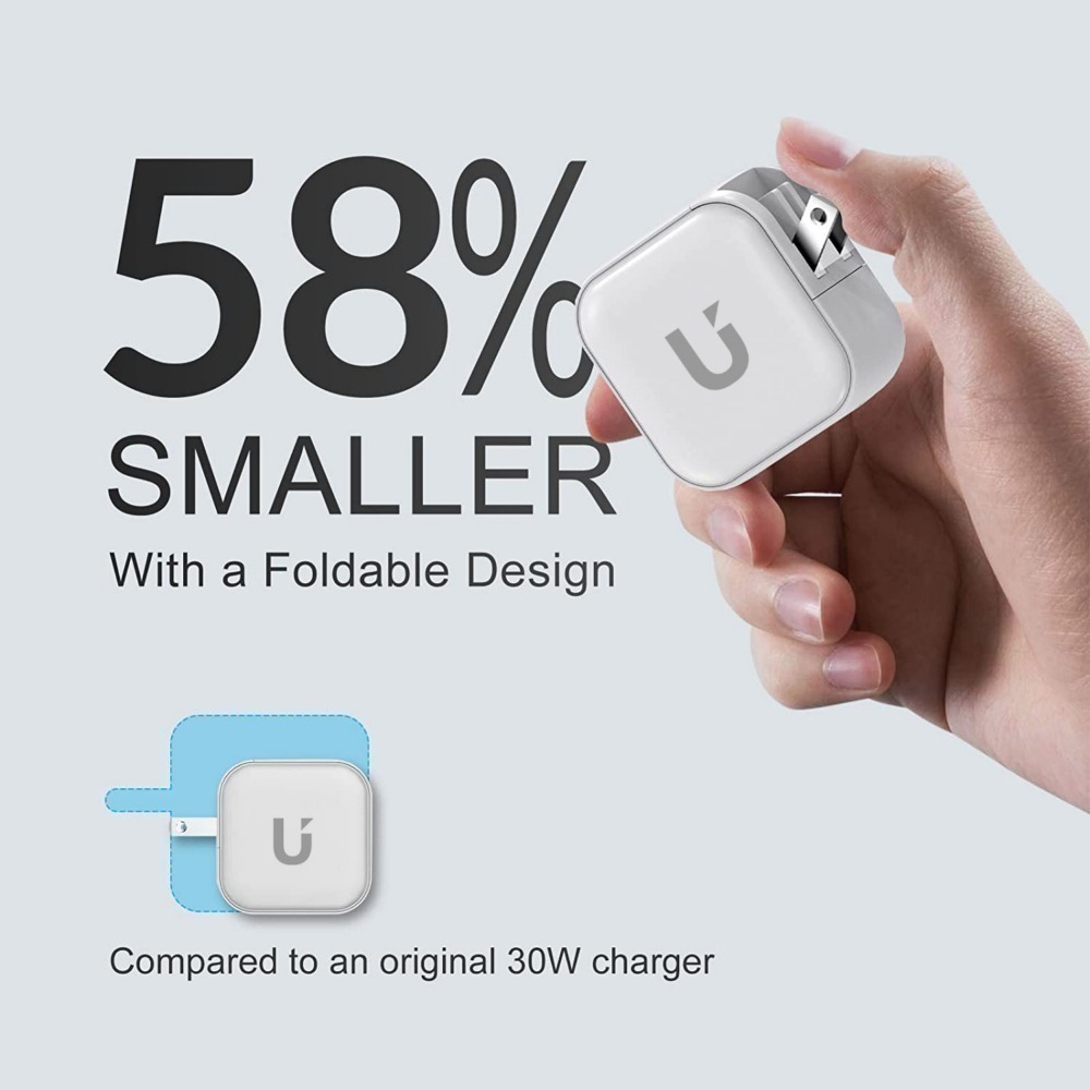 【7-ELEVEN 門市團購】UKKO 67W GaN氮化鎵 mini 急速充電器+PD二合一 60W/20W充電線-細節圖3