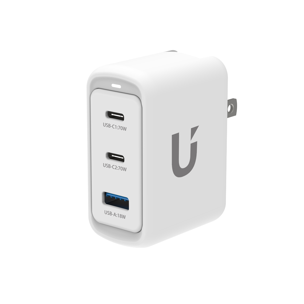 【限時購】UKKO 70W GaN氮化鎵3孔(2C1A)智能控溫急速充電器贈PD二合一60W/20W線-規格圖9
