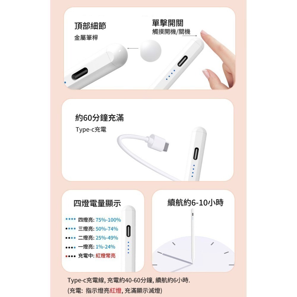 【限時購】UKKO 主動式電容觸控筆-細節圖6