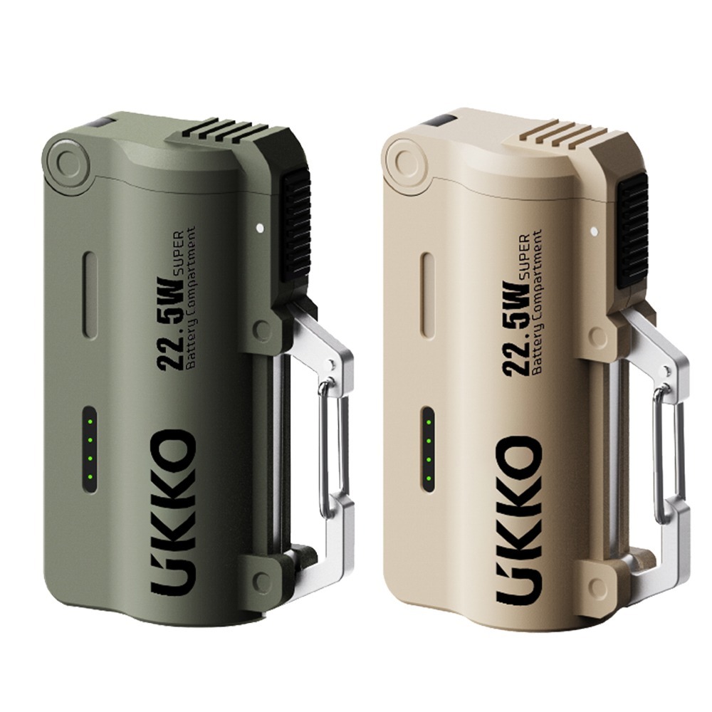 【限時購】UKKO 22.5W 可替換充電電池 5000mAh PD行動電源(電池已內附)+PD 60W 充電線 1m-細節圖9