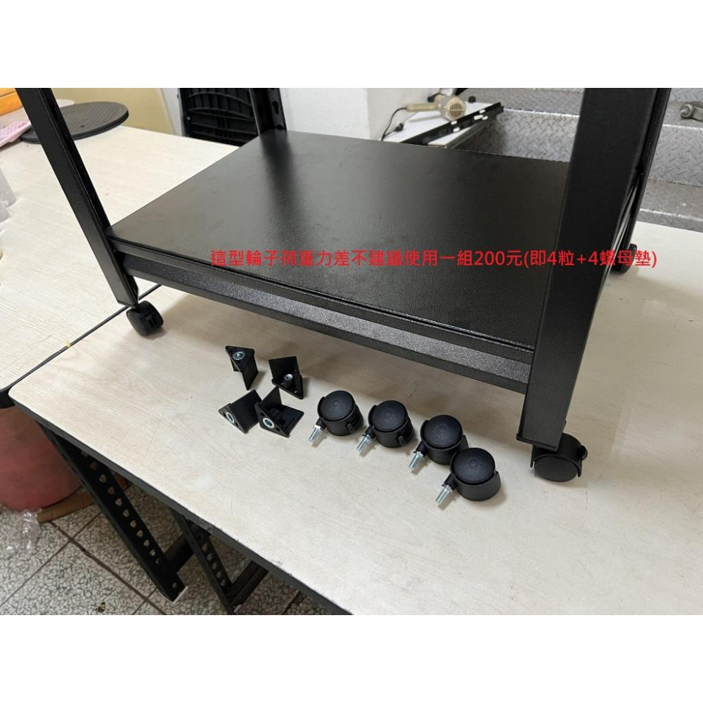 [新竹現貨] 置物架洞洞板及配件.輪子 腳墊 防護墊 置物架輪 輪子 煞車輪-細節圖5