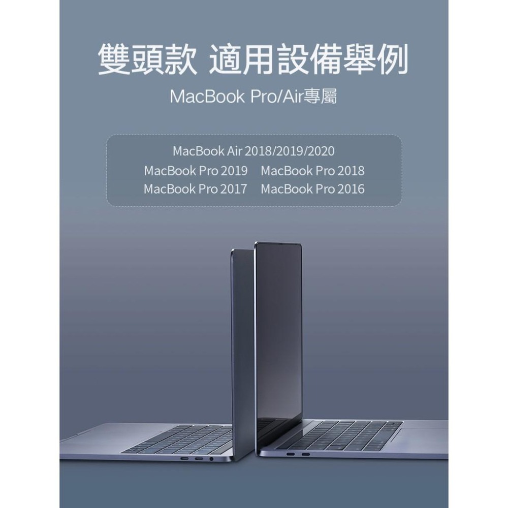 綠聯 MacBook集線器USB3.0x2+USB-C+PD+4K HDMI+ 8K Thunderbolt3 RJ45-細節圖9