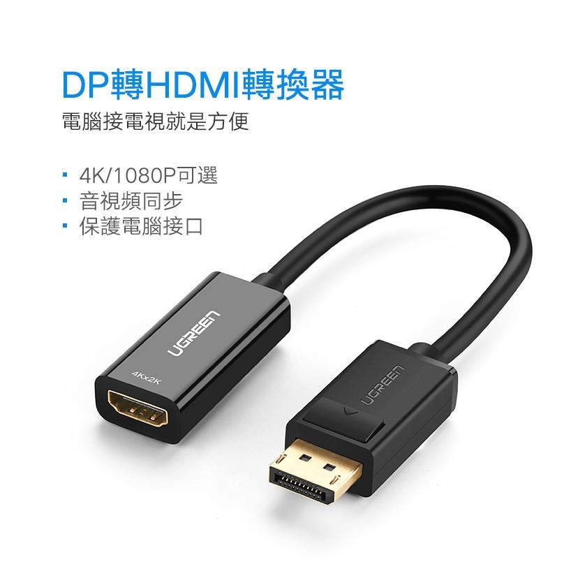 綠聯 DP轉HDMI轉換器/DisplayPort to HDMI轉換器-細節圖3