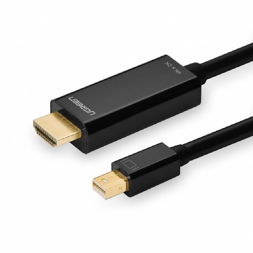 綠聯 1.5M MINI DP轉HDMI 傳輸線 黑色-細節圖2