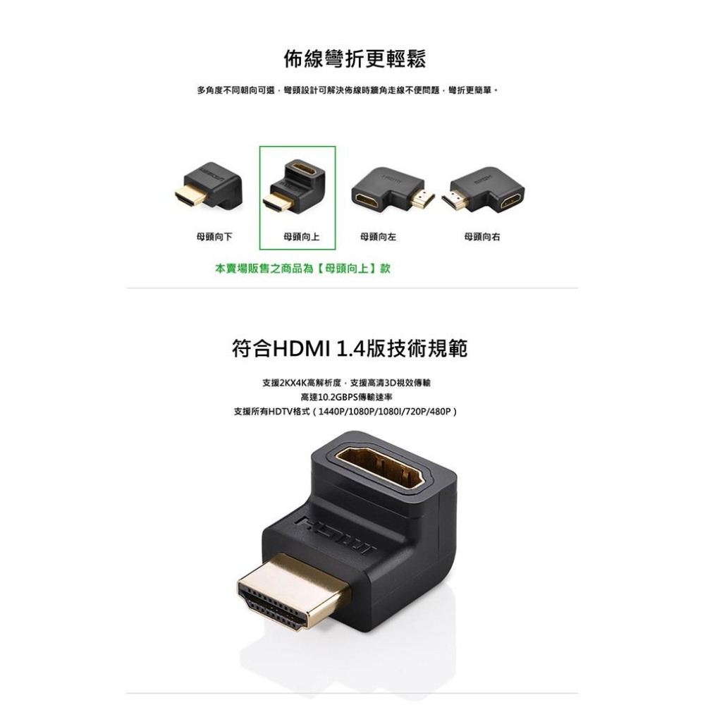 綠聯 HDMI 公轉母 轉接頭 現貨-細節圖11