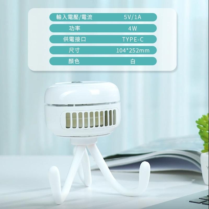 【麻新嚴選】可愛水母造型風扇-細節圖8