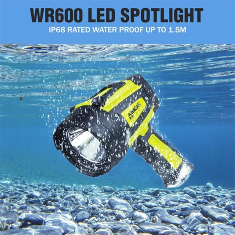 【麻新電子】WAGAN WR600手持式LED手電筒 (4322)｜探照燈-細節圖5