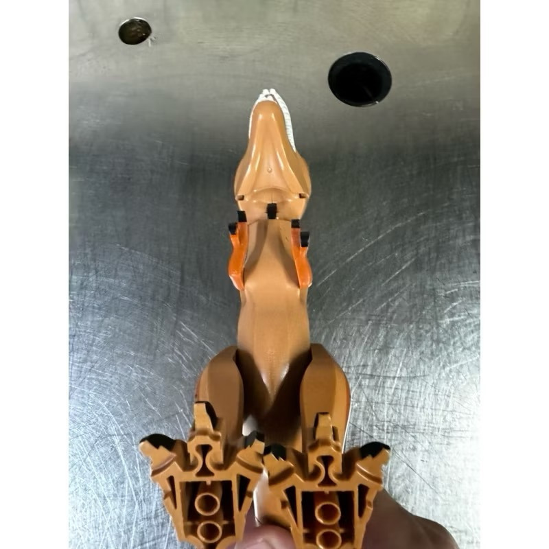 LEGO 75918/10758/trex04 深橘色 霸王龍-細節圖5