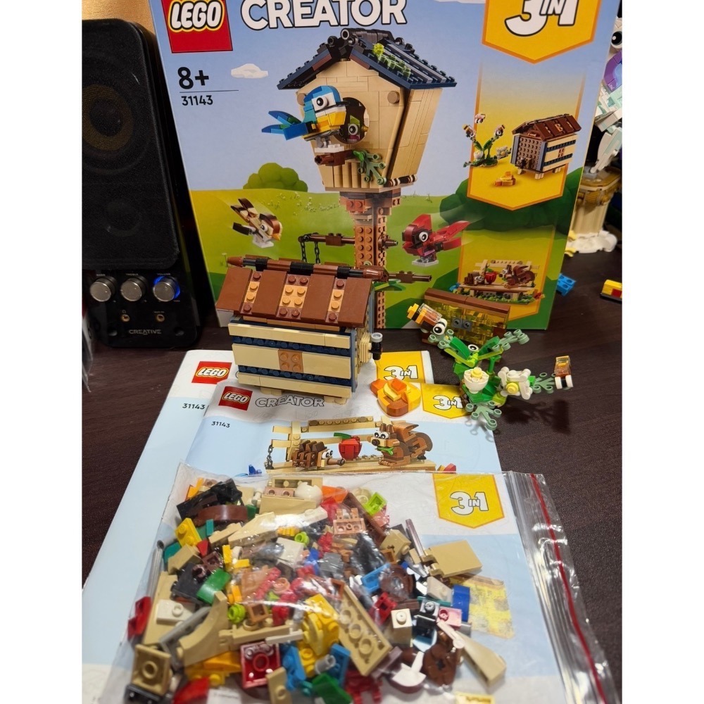 LEGO 31143 鳥屋 二手-細節圖3