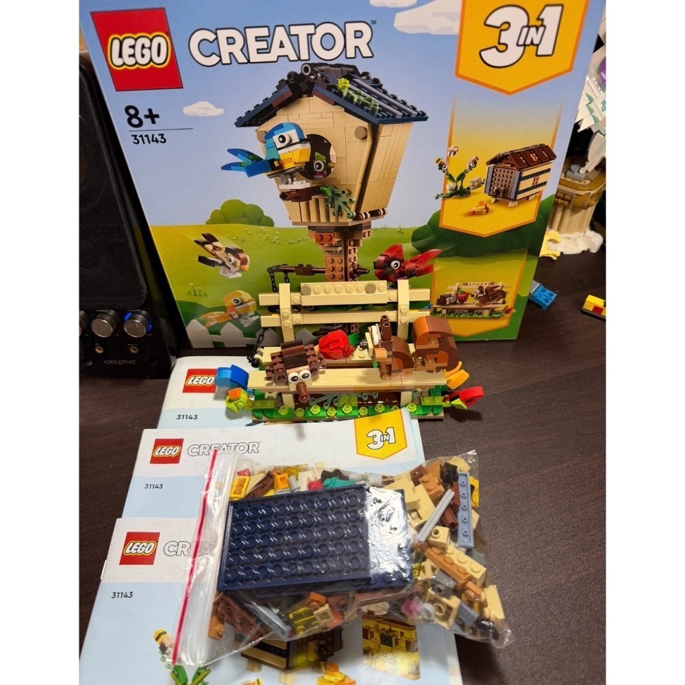 LEGO 31143 鳥屋 二手-細節圖4