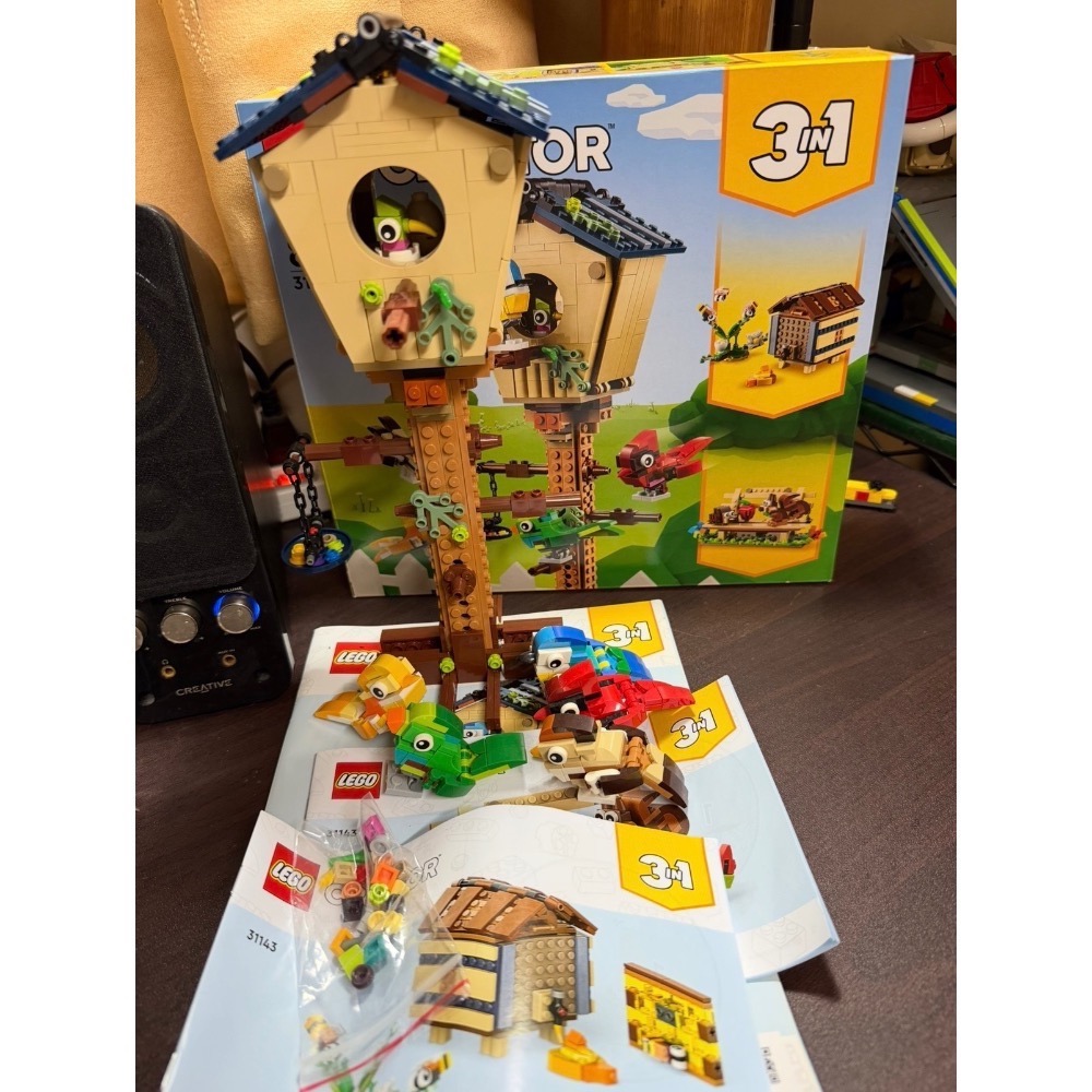 LEGO 31143 鳥屋 二手-規格圖4