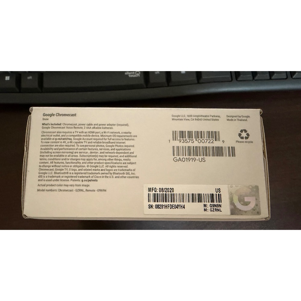 Chromecast with Google TV 第四代-細節圖2