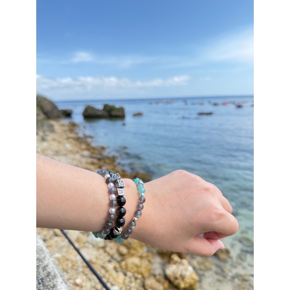 「秘境光影」拉長石手鍊-細節圖4