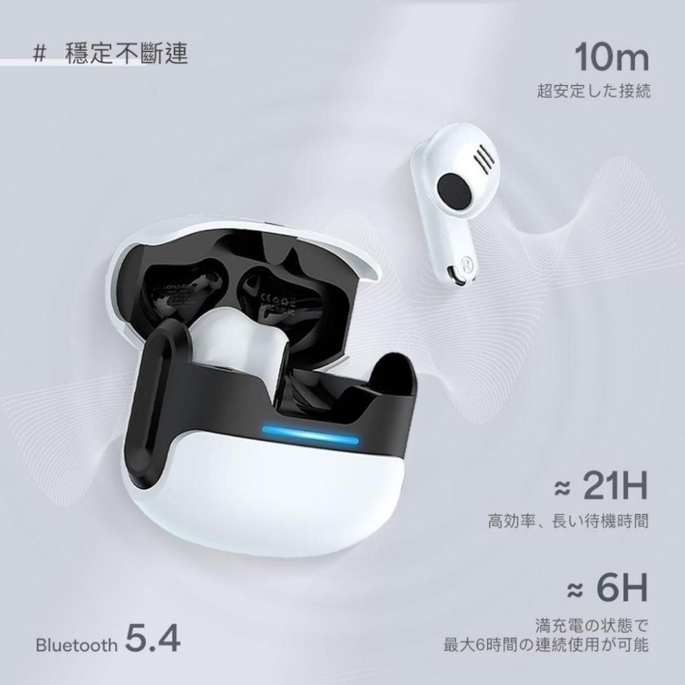 【NISDA】TG11 真無線ENC智能降噪藍芽耳機 藍牙 耳機-細節圖6