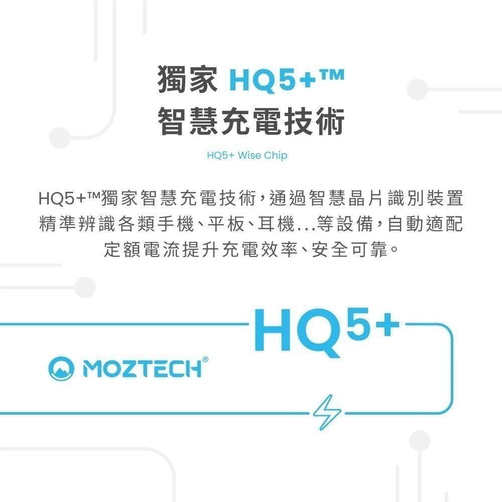 【MOZTECH】M5 PD33W GaN雙孔電源充電器 充電頭 快充頭 旅充頭 PD頭 PD快充 QC快充 墨子科技-細節圖10