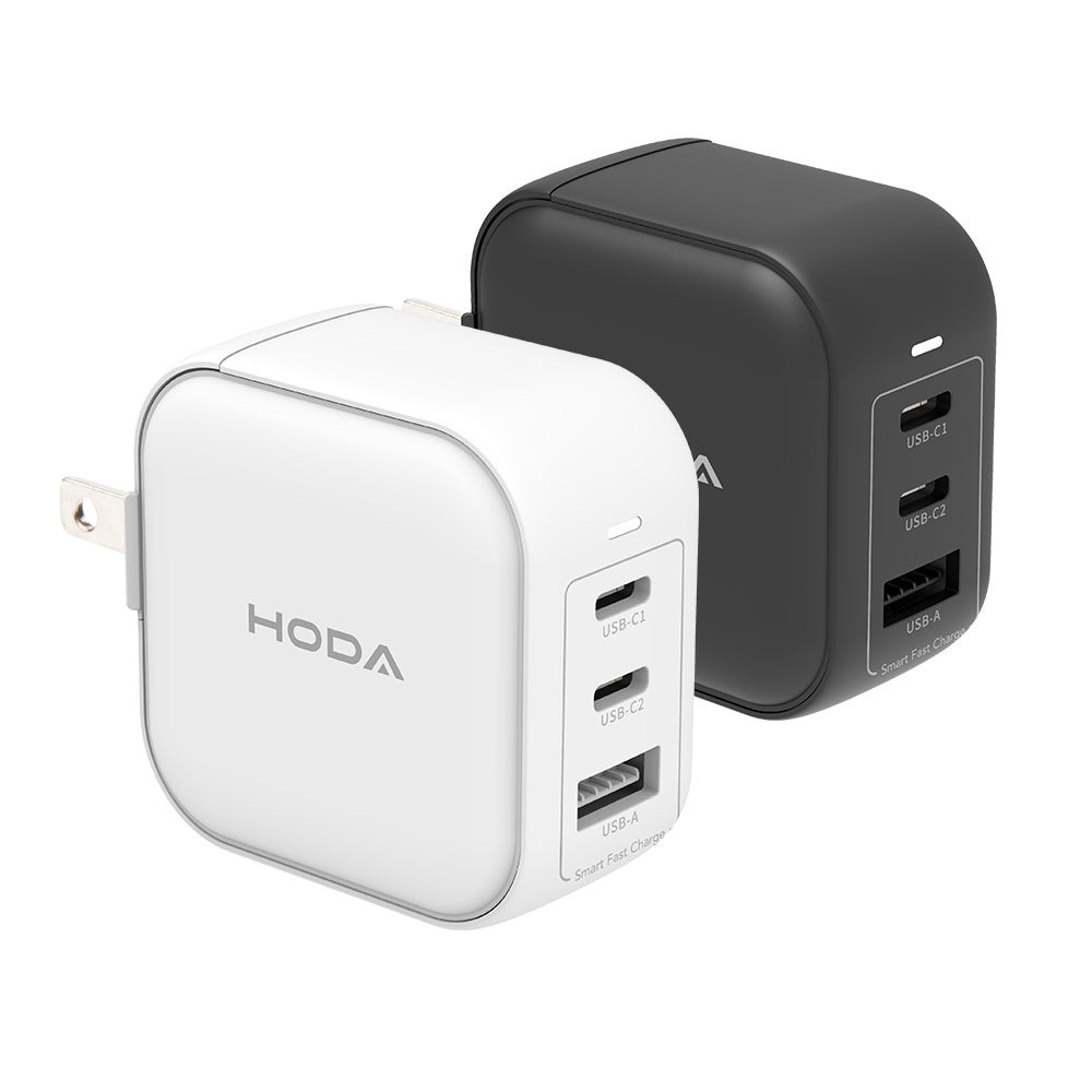HODA 65W GaN氮化鎵智慧三孔電源供應器 / 極速智能充電器-細節圖4