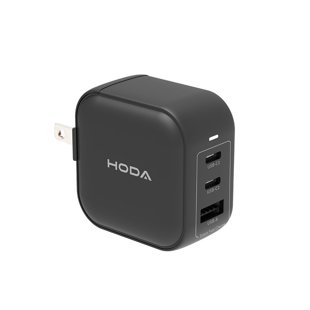 HODA 65W GaN氮化鎵智慧三孔電源供應器 / 極速智能充電器-規格圖6