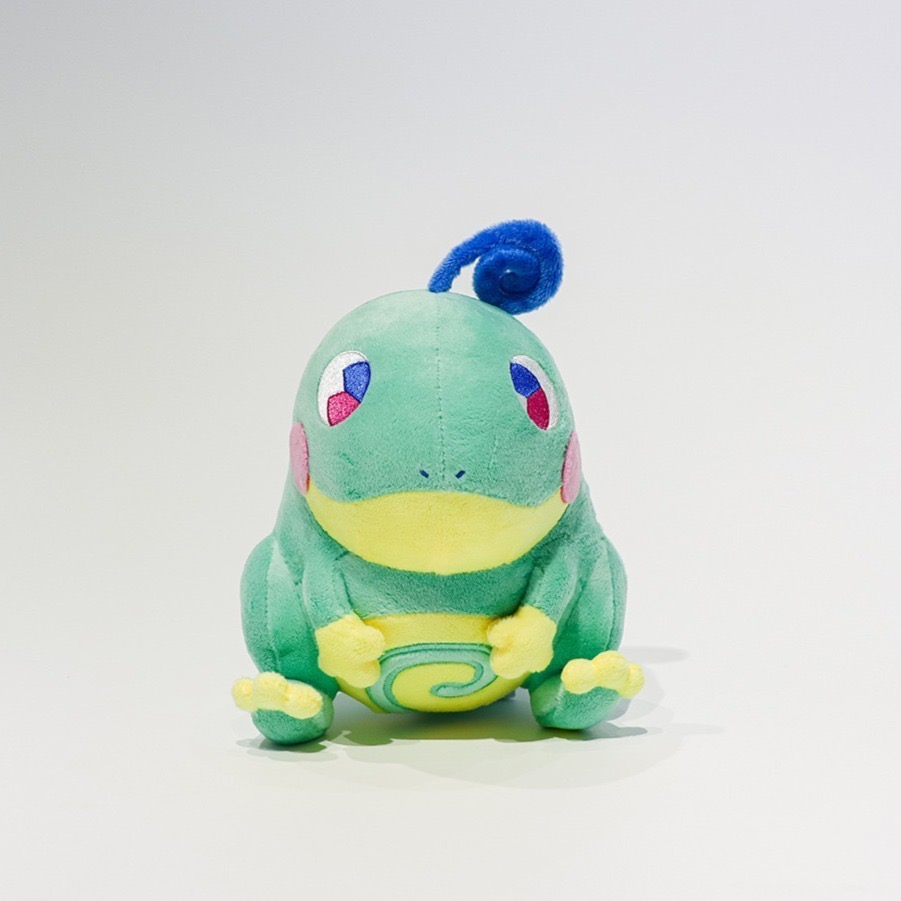 現貨 寶可夢中心pokemon 日本正版授權寶可夢娃娃 超可愛蚊香蛙皇 皆有正版吊牌-細節圖2