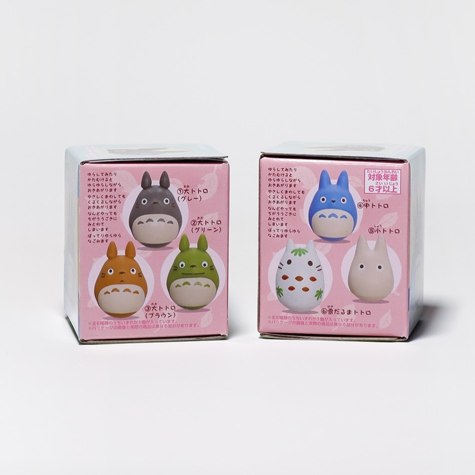 現貨正版龍貓系列  可愛不倒翁玩偶盲盒-細節圖3