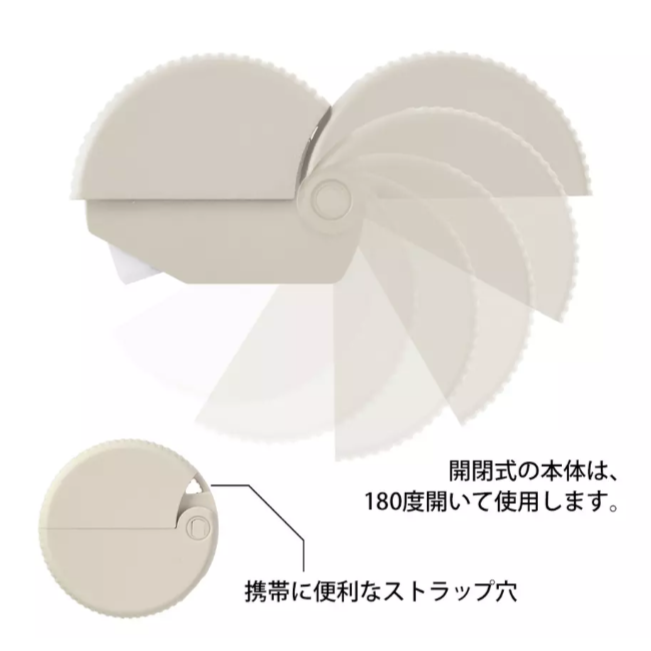 現貨全新 日本MIDORI  磁吸陶瓷拆箱萬用刀 米白色-細節圖5