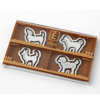 現貨新品 日本MIDORI 可愛動物造型不鏽鋼書籤 小狗