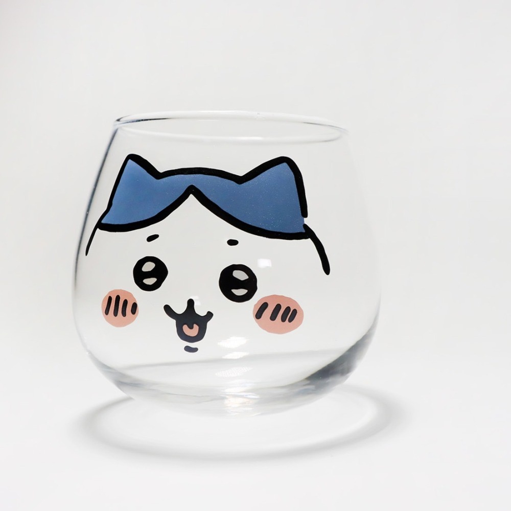 現貨 日本ちいかわ 正版吉伊卡哇不倒翁玻璃杯 - 小八版-細節圖2