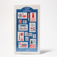 日本 TRAVELER＇S FACTORY文具 筆記本 明信片 補充裝明信片