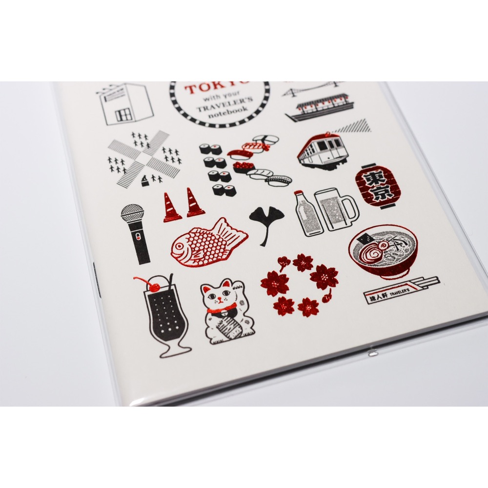 日本 TRAVELER＇S FACTORY文具 筆記本 東京限定 -TN補充包空白筆記本-細節圖5