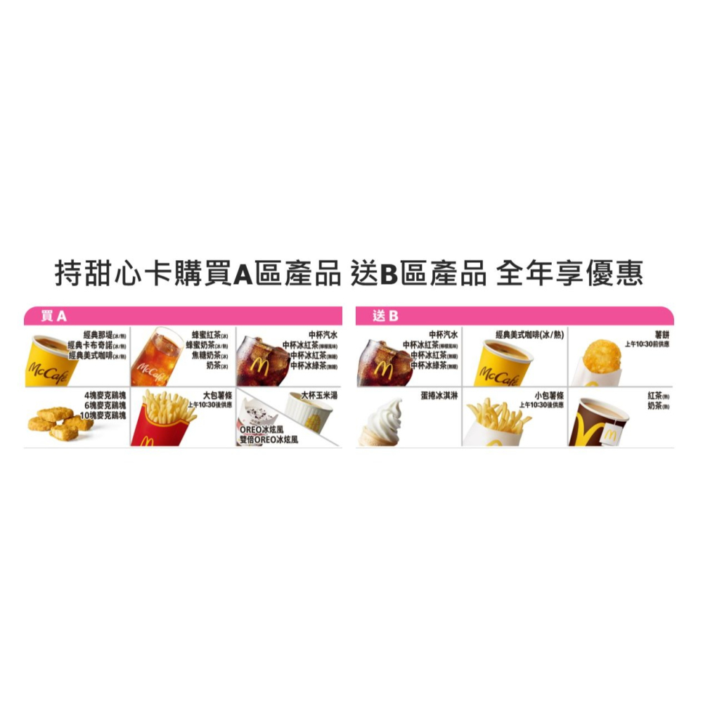 全新2025 麥當勞 甜心卡+數位卡 有三種款式-細節圖2