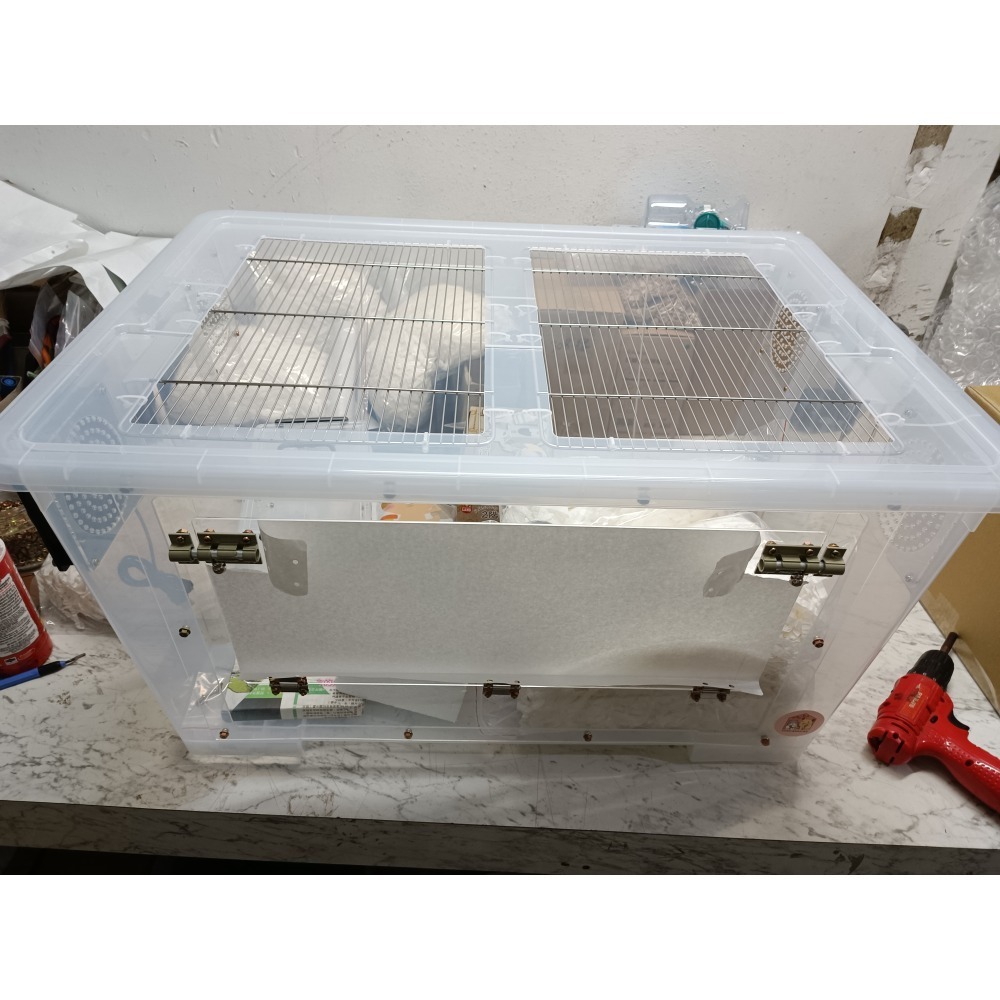 ★九鼠一家DIY工坊★ 客製 宜家最大箱 改造箱 適用倉鼠 刺蝟-規格圖5