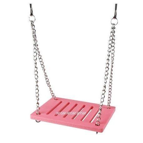 ★九鼠一家DIY工坊★  倉鼠玩具 懸掛鞦韆 倉鼠鞦韆 可愛顏色 遊戲小物 小寵玩具 倉鼠用品 鼠玩具 秋千-細節圖2