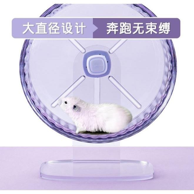 ★九鼠一家DIY工坊★  倉鼠靜音水晶跑輪 18公分/23公分滾輪 倉鼠滾輪 倉鼠用品 滾輪倉鼠 鼠跑輪 倉鼠跑輪-細節圖3