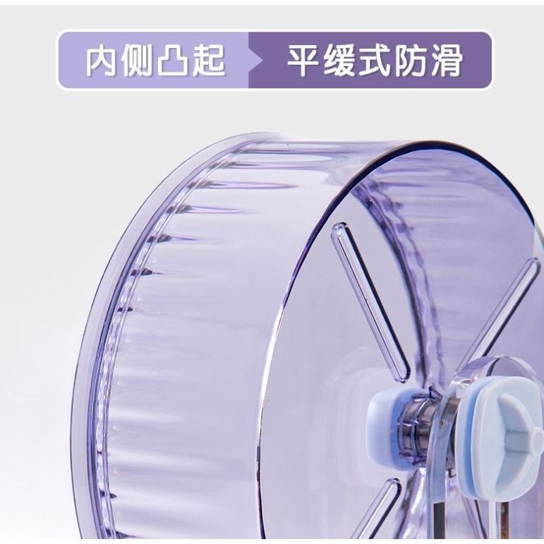 ★九鼠一家DIY工坊★  倉鼠靜音水晶跑輪 18公分/23公分滾輪 倉鼠滾輪 倉鼠用品 滾輪倉鼠 鼠跑輪 倉鼠跑輪-細節圖5