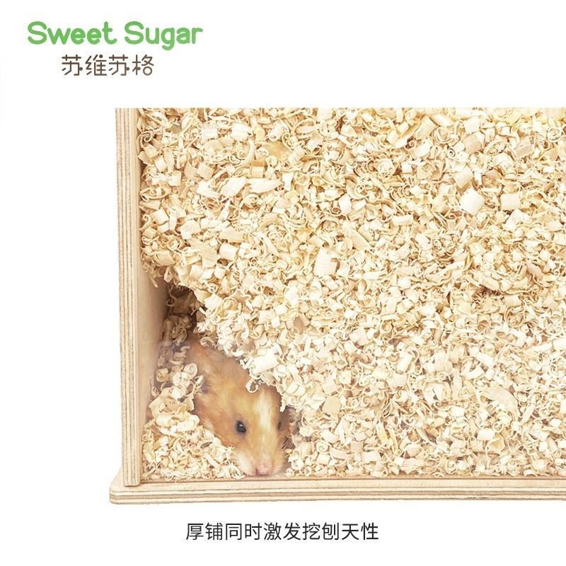 ★九鼠一家DIY工坊★  SweetSugar 蘇維蘇格 倉鼠 楊木墊材系列 小木卷 500g-細節圖5
