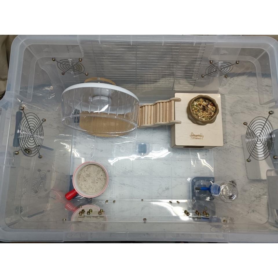 ★九鼠一家DIY工坊★TT900 90L 改造箱 整理箱 改造整理箱 鼠籠 倉鼠籠 鼠宅 鼠窩 鼠屋 倉鼠飼養箱-細節圖5