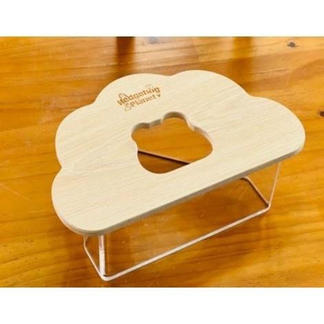 ★九鼠一家DIY工坊★   刺星球 風箏廁所 雲朵廁所 壓克力浴沙盆 倉鼠浴沙盆 廁所盆 小動物廁所盆 倉鼠廁所 浴廁-細節圖2