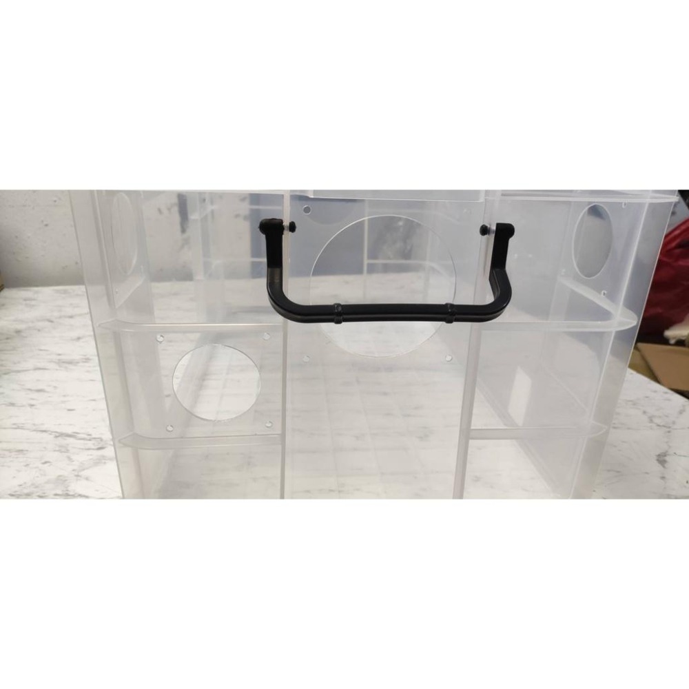 ★九鼠一家DIY工坊★  ~K036 ＂僅開孔＂改造箱 倉鼠、黃金（非完成品）-細節圖3