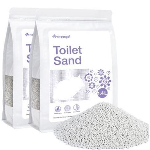 ★九鼠一家DIY工坊★   Niteangel艾特 EcoClean廁所砂 尿砂 小寵尿砂 浴砂厕所沙-細節圖3