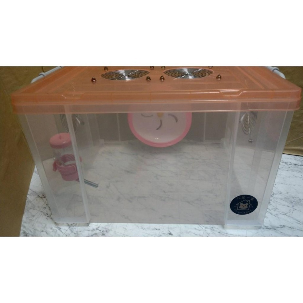 ★九鼠一家DIY工坊★ 客製 K016 改造箱 整理箱 適用小型鼠種 不適用黃金（熊鼠）-細節圖2