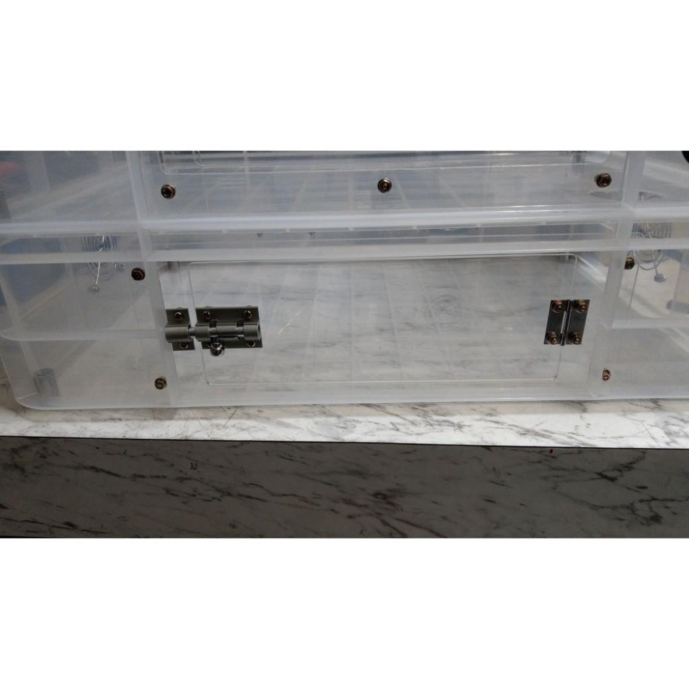 ★九鼠一家DIY工坊★預訂 改造整理箱 倉鼠整理箱 K036 + K035  DIY 黃金鼠 倉鼠-細節圖3